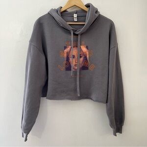 Demi Lovato Medium Bella Canvas Cropped‎ Hoodie